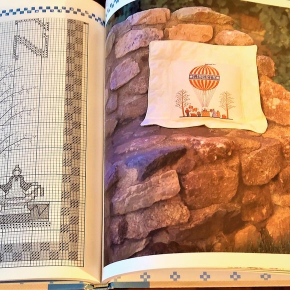 COUNTRY CROSS-STITCH DESIGNS -ELLEN STOUFFER 1990 - Picture 8 of 16